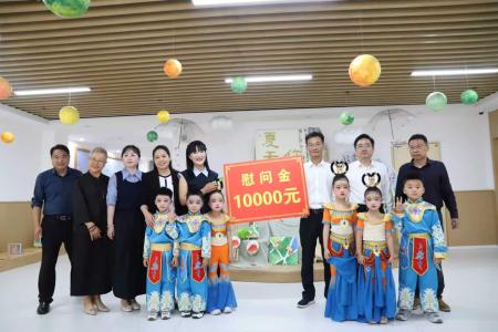 淮南高新区开展六一国际儿童节慰问活动